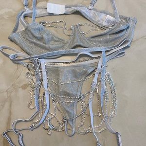 Diamond lingerie set